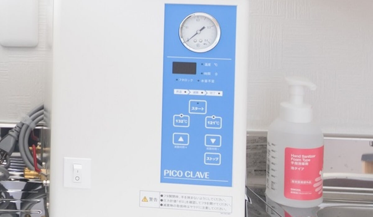 小型高圧蒸気滅菌器 ピコクレーブ
