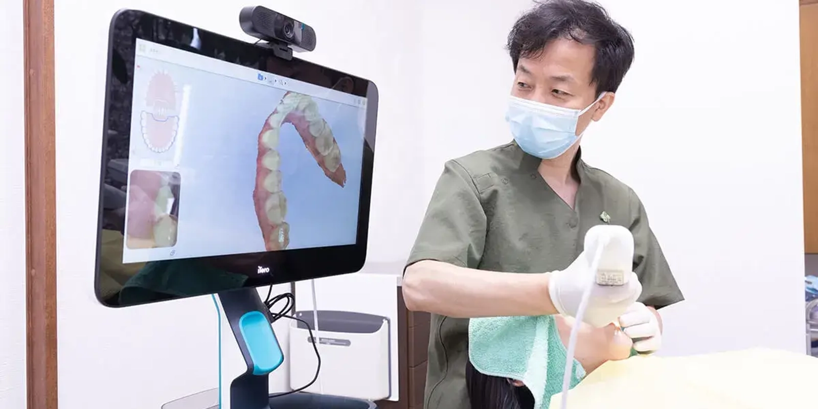 印象材を使わない歯型取りの方法